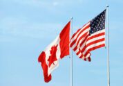 Canadian,Usa,Flag
